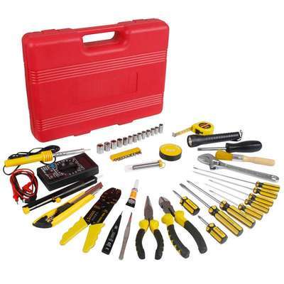 賽拓50件套電訊工具套裝0394 全能助手，專(zhuān)業(yè)電工之選